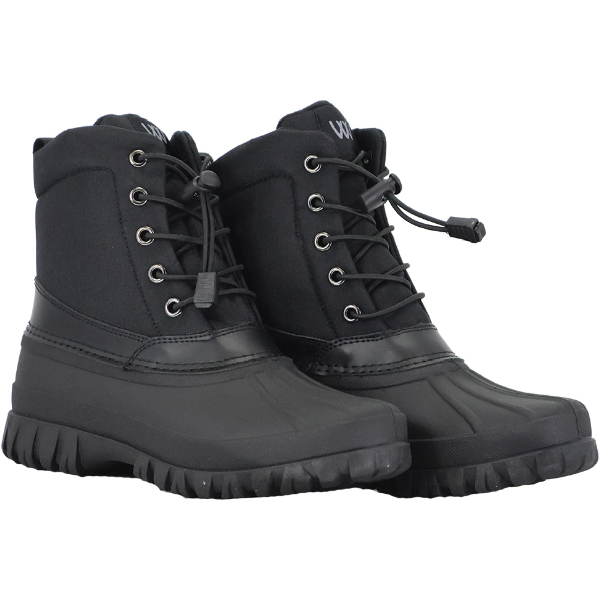 2025 Woof Wear Geschnürt Yard Stiefel WF0038 - BKBK - Black